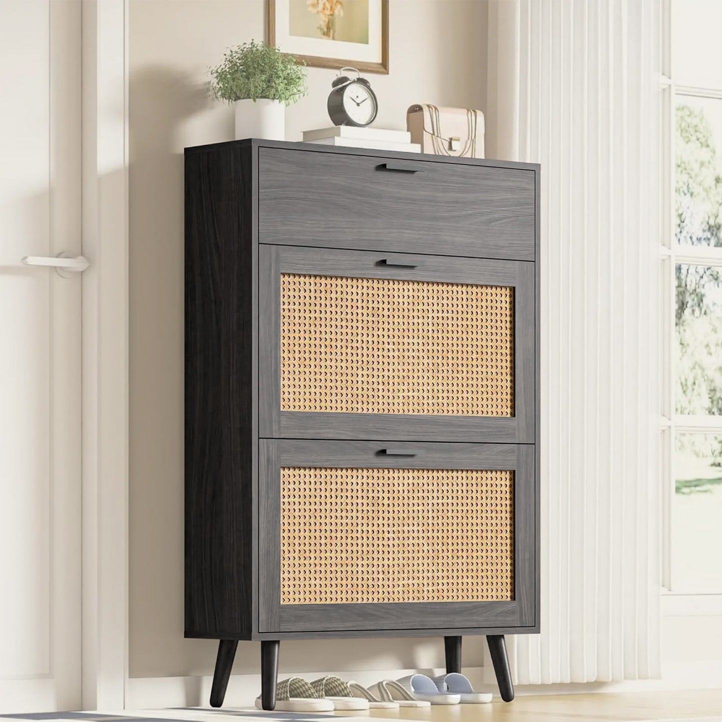Harbor Shoe Organizer Cabinet