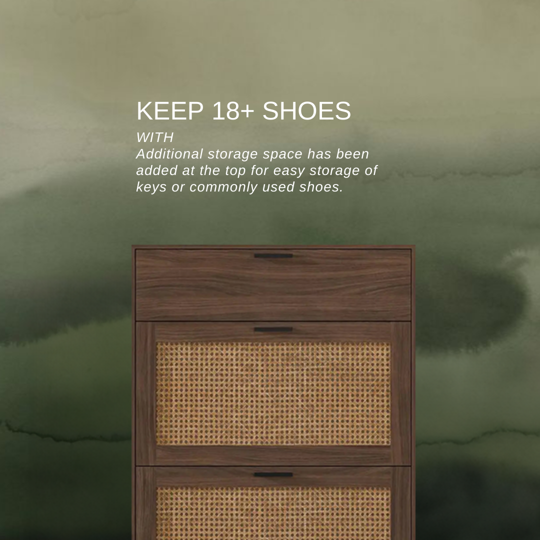 Harbor Shoe Organizer Cabinet