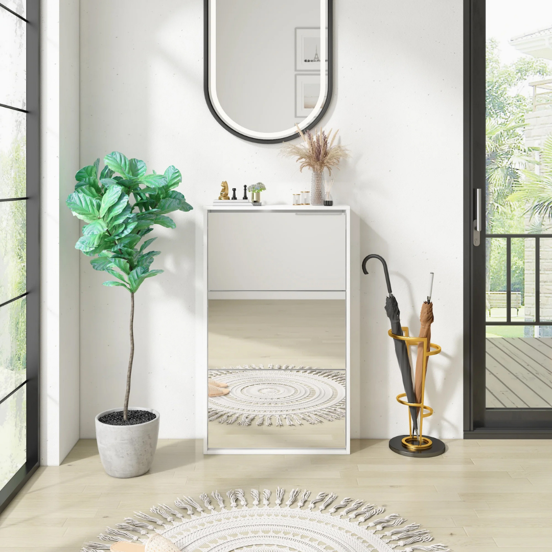 Mirrage - Mirror Shoe Cabinet