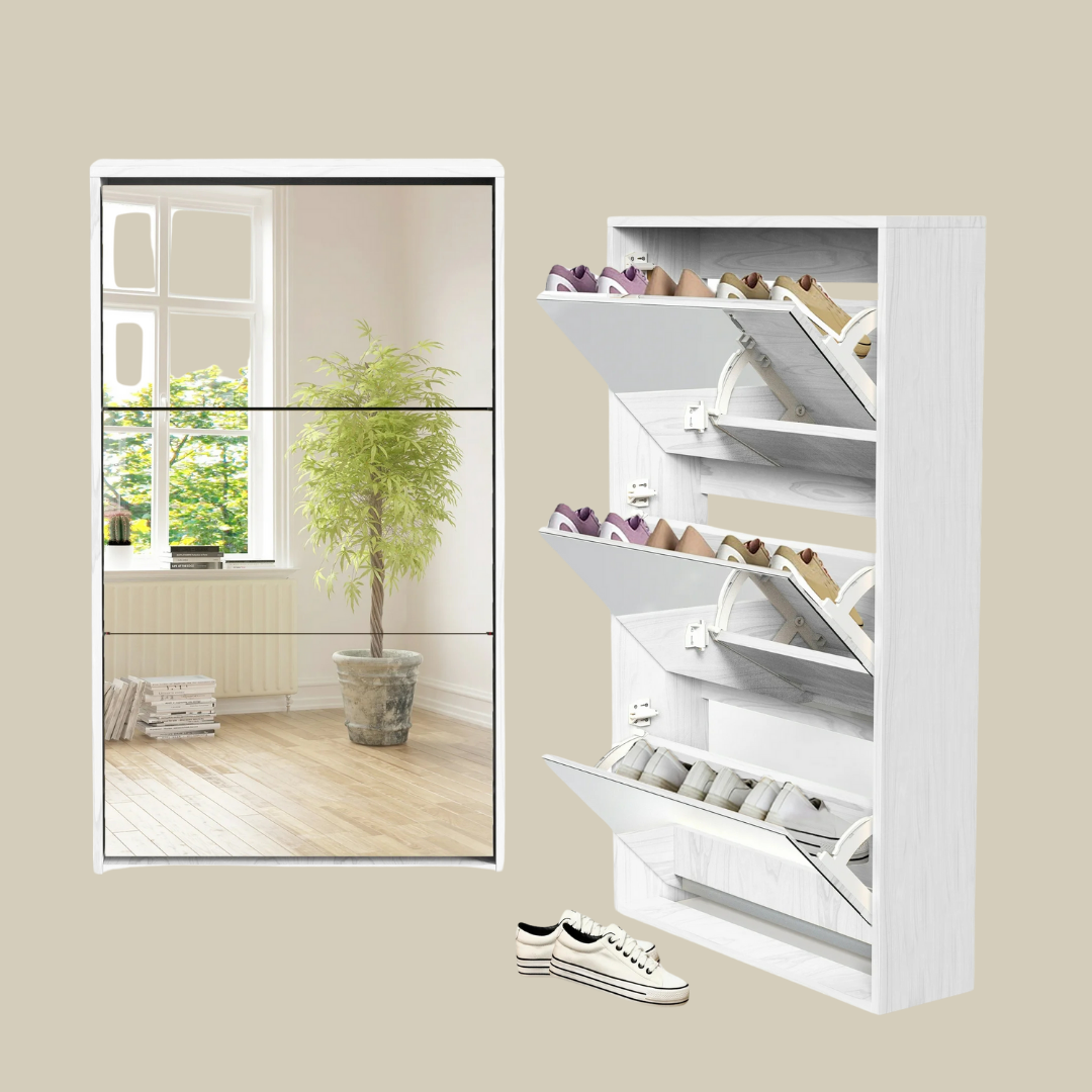 Mirrage - Mirror Shoe Cabinet
