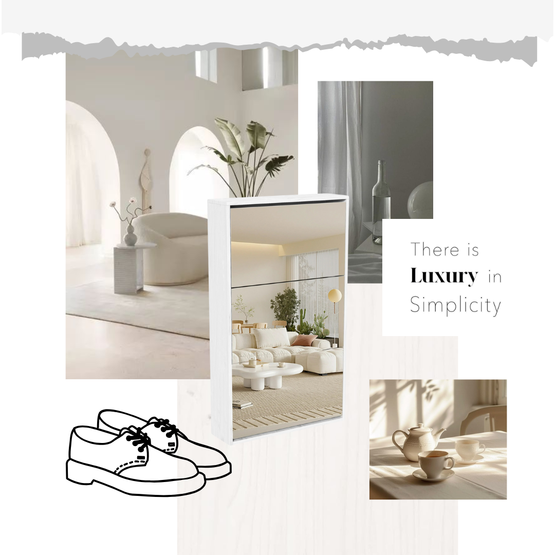 Mirrage - Mirror Shoe Cabinet