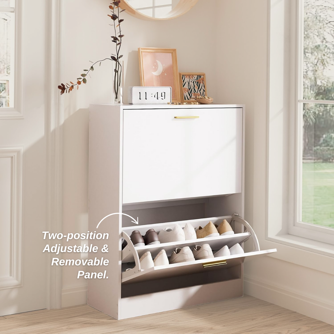 Quadra Shoe Organizer Cabinet