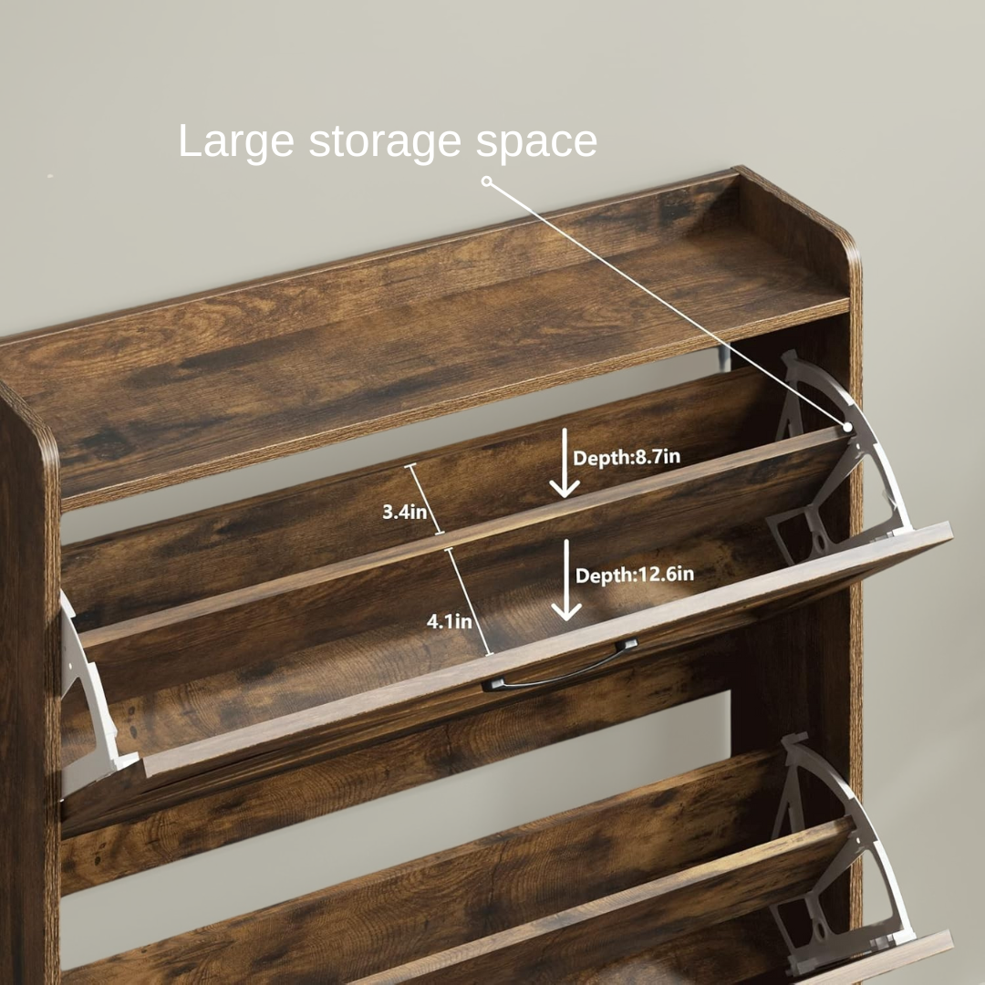 Cove Shoe Organizer Cabinet