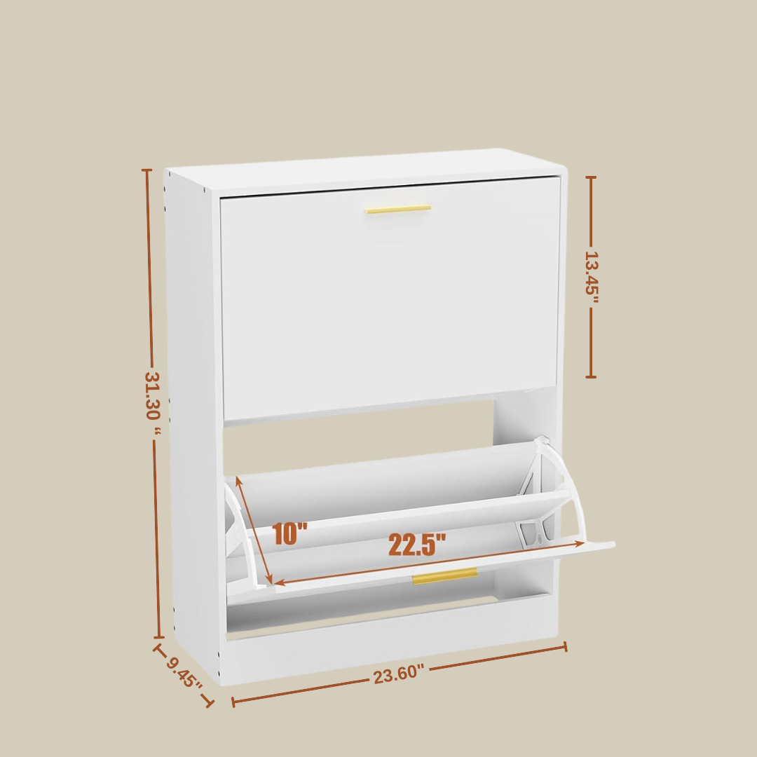 Quadra Shoe Organizer Cabinet