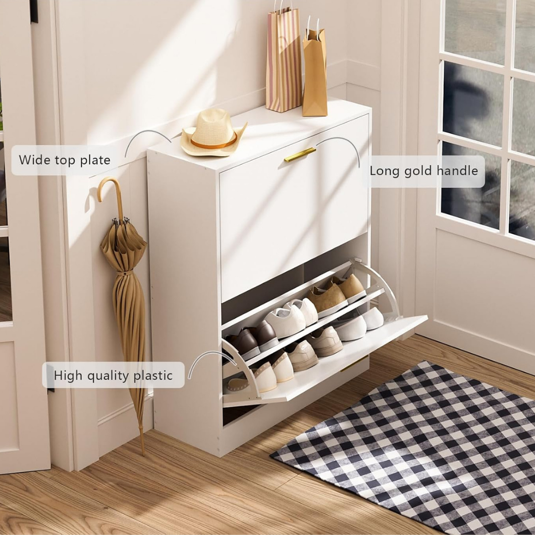 Quadra Shoe Organizer Cabinet