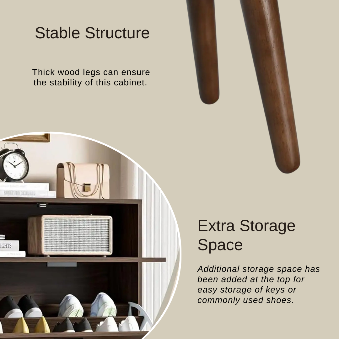 Harbor Shoe Organizer Cabinet