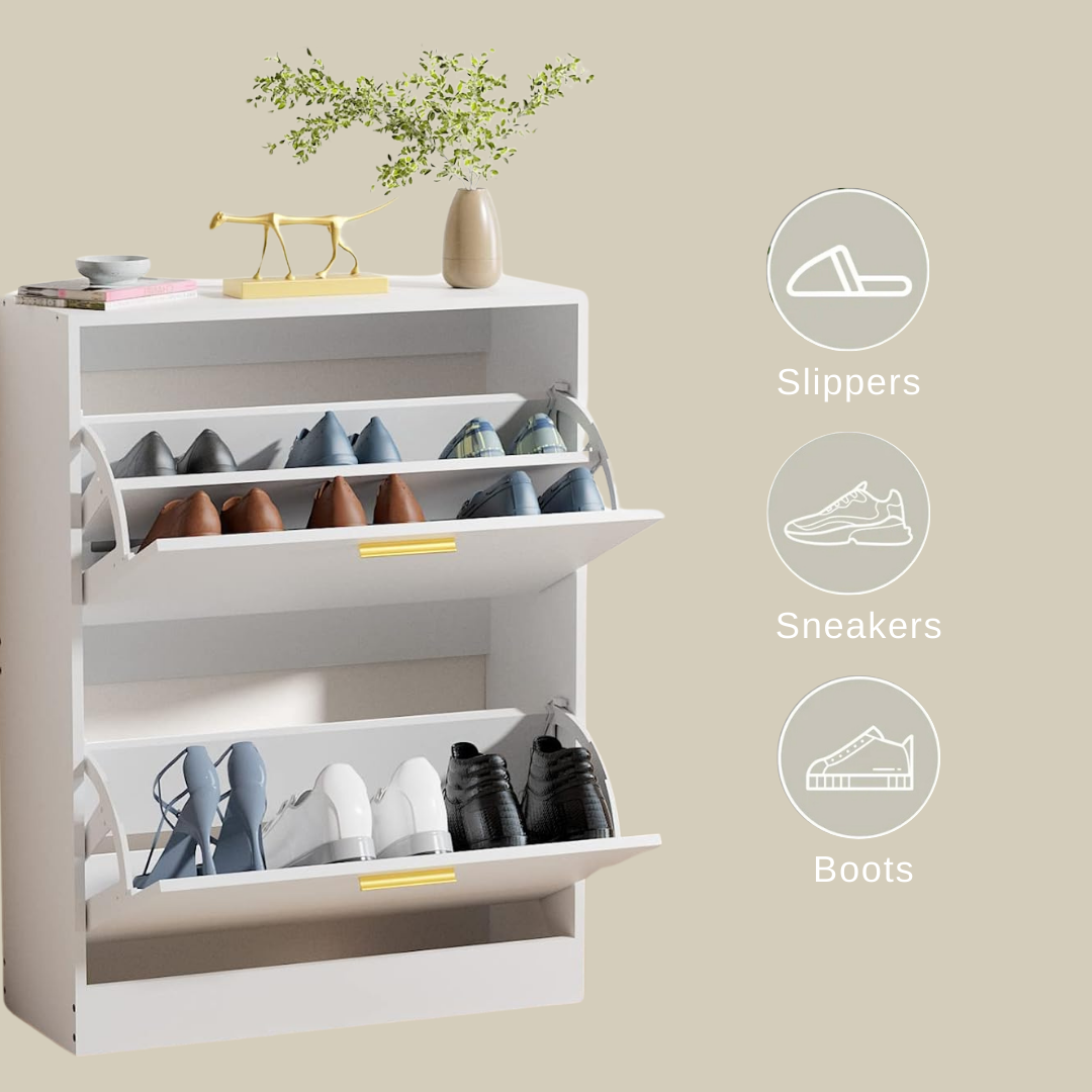 Quadra Shoe Organizer Cabinet